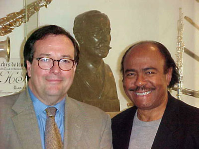 Benny Golson and Patrick Selmer